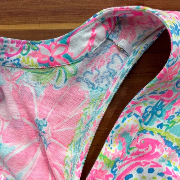 Lilly Pulitzer Lorina Swing Dress in Multi Flock Full of Fun - Picture 11 of 15